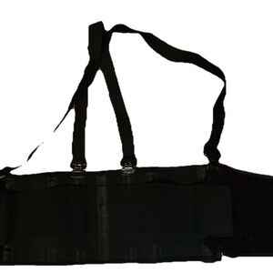 Black Waist Support Belt, size L